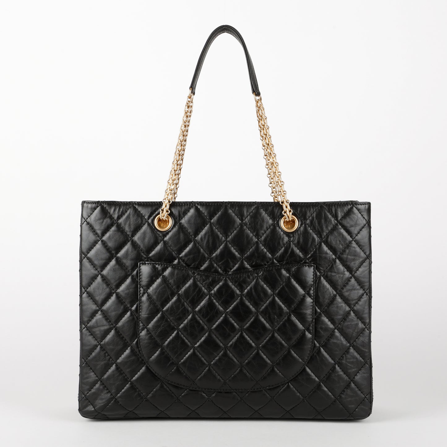 Front Pocket Reissue 2.55 Tote, Aged Calfskin