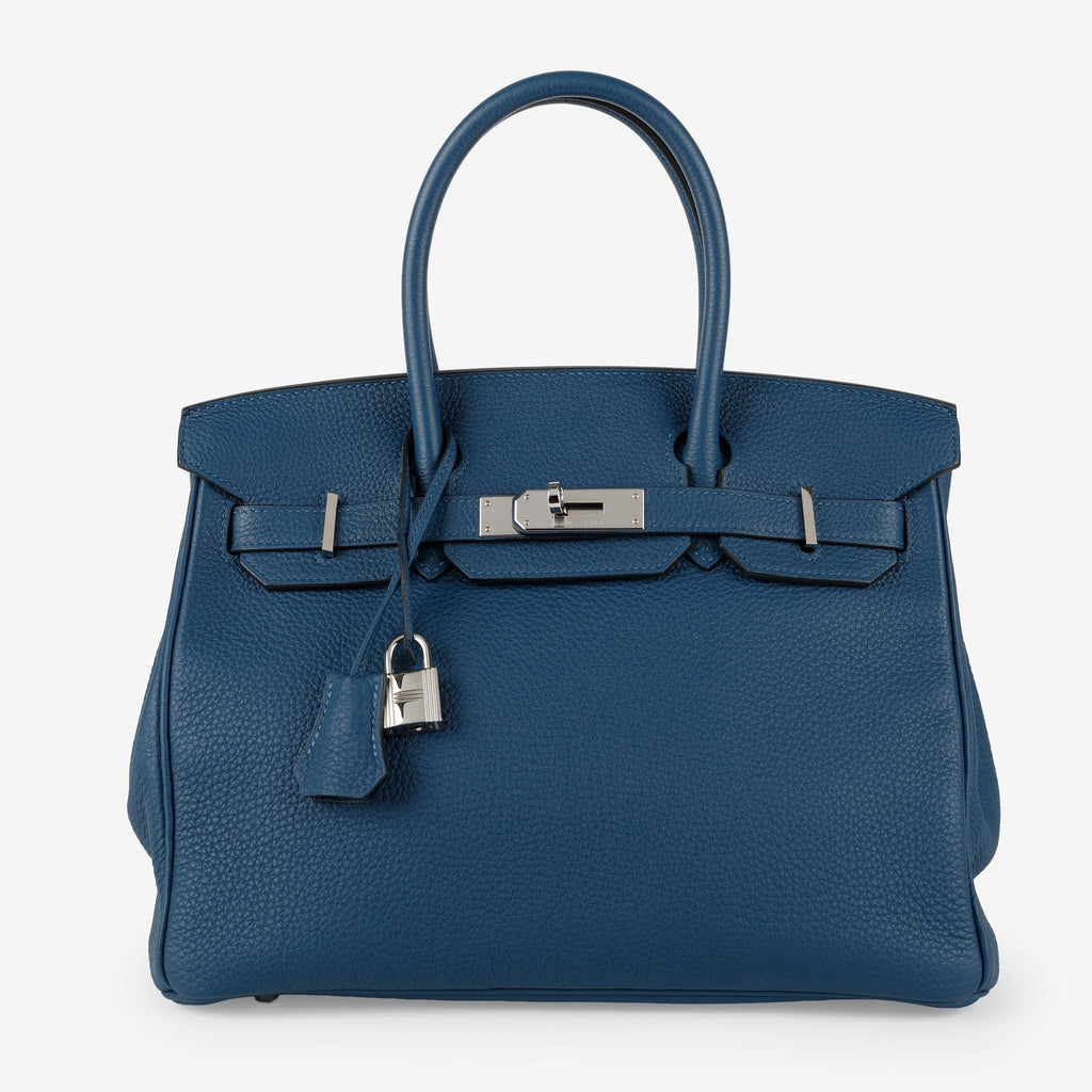 Birkin 30, Togo Deep Blue