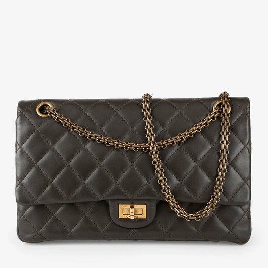 Medium Reissue Double Flap, Brown