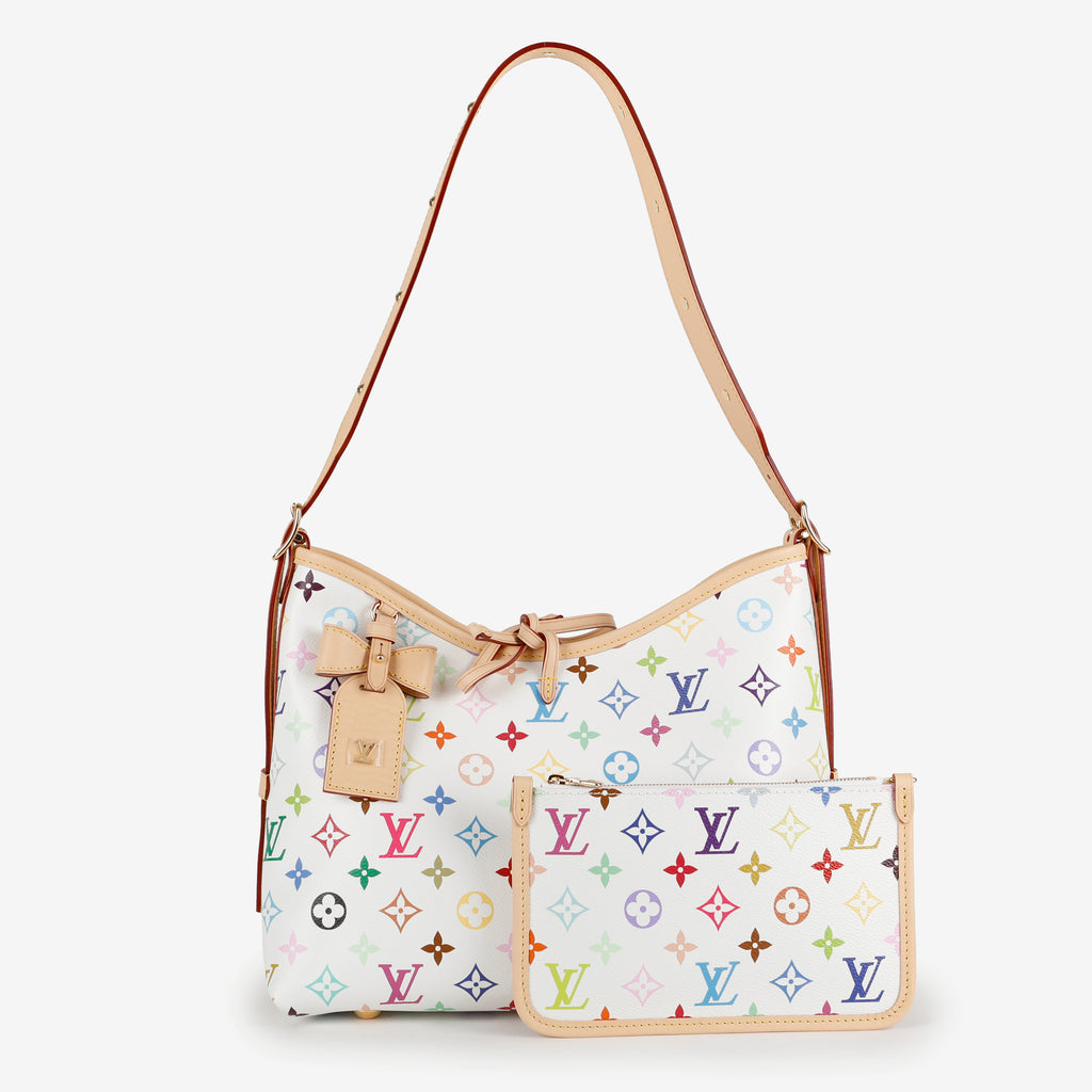 LV X TM Carryall PM, White Multicolored