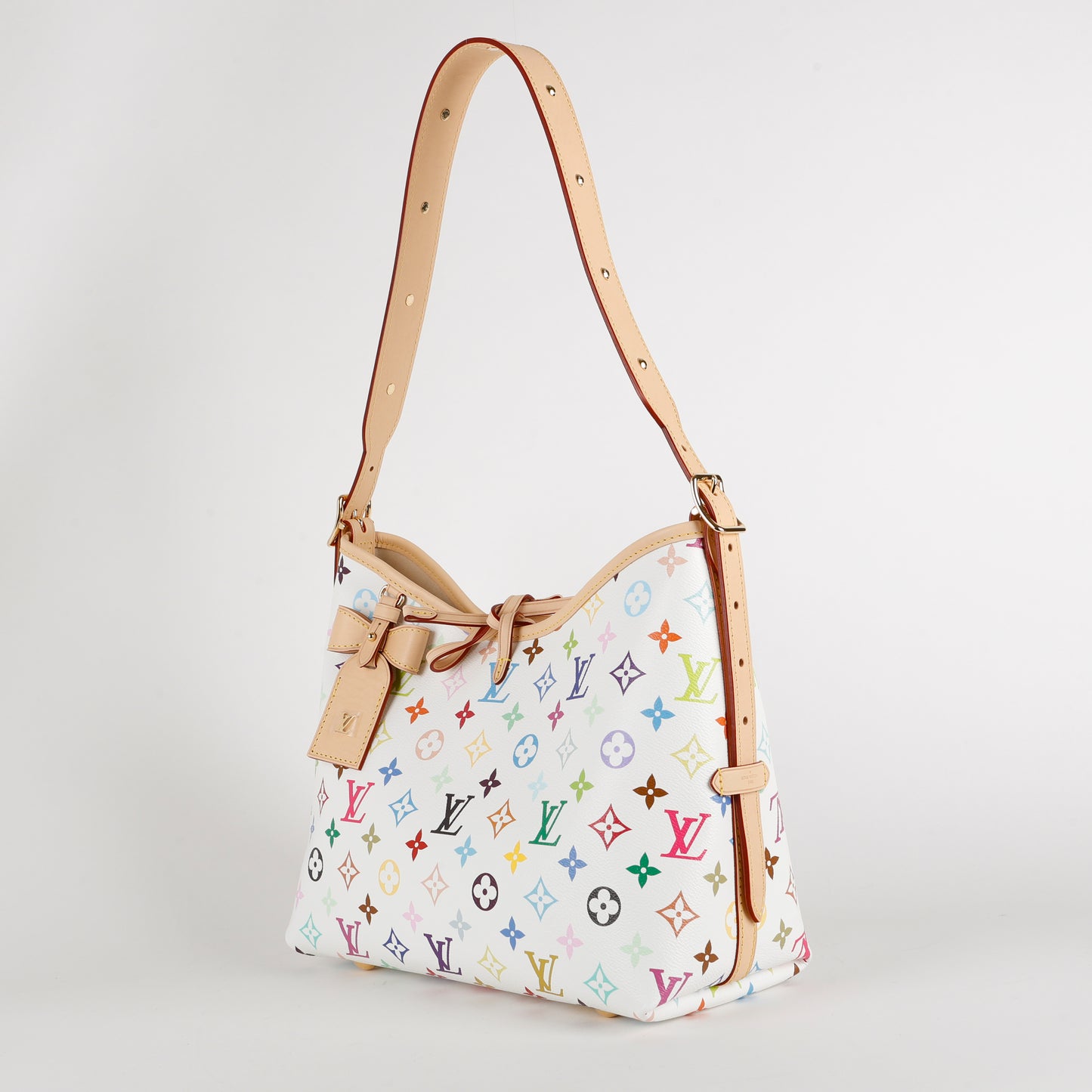 LV X TM Carryall PM, White Multicolored