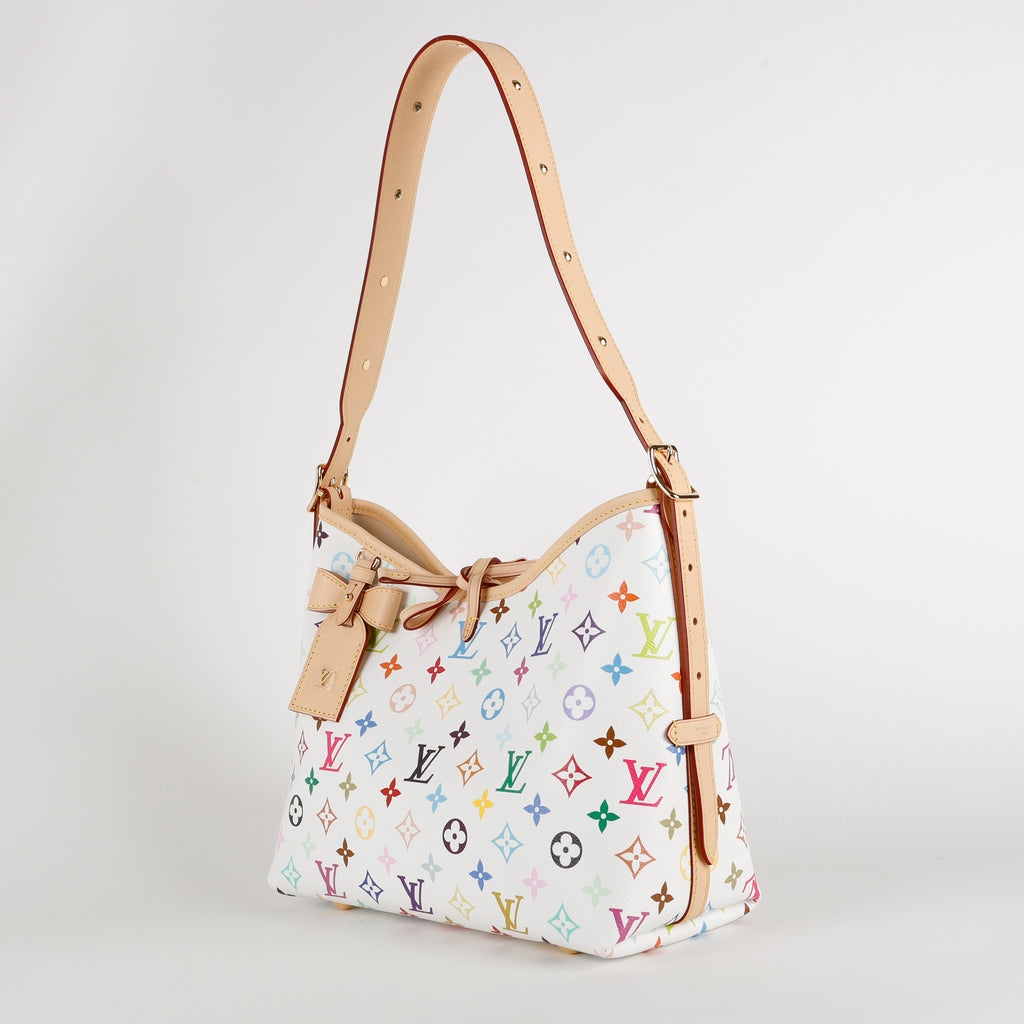 LV X TM Carryall PM, White Multicolored