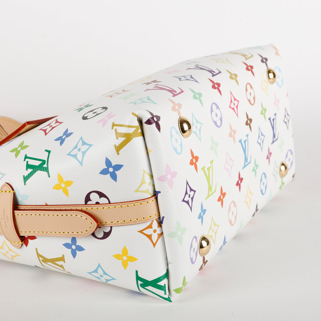 LV X TM Carryall PM, White Multicolored