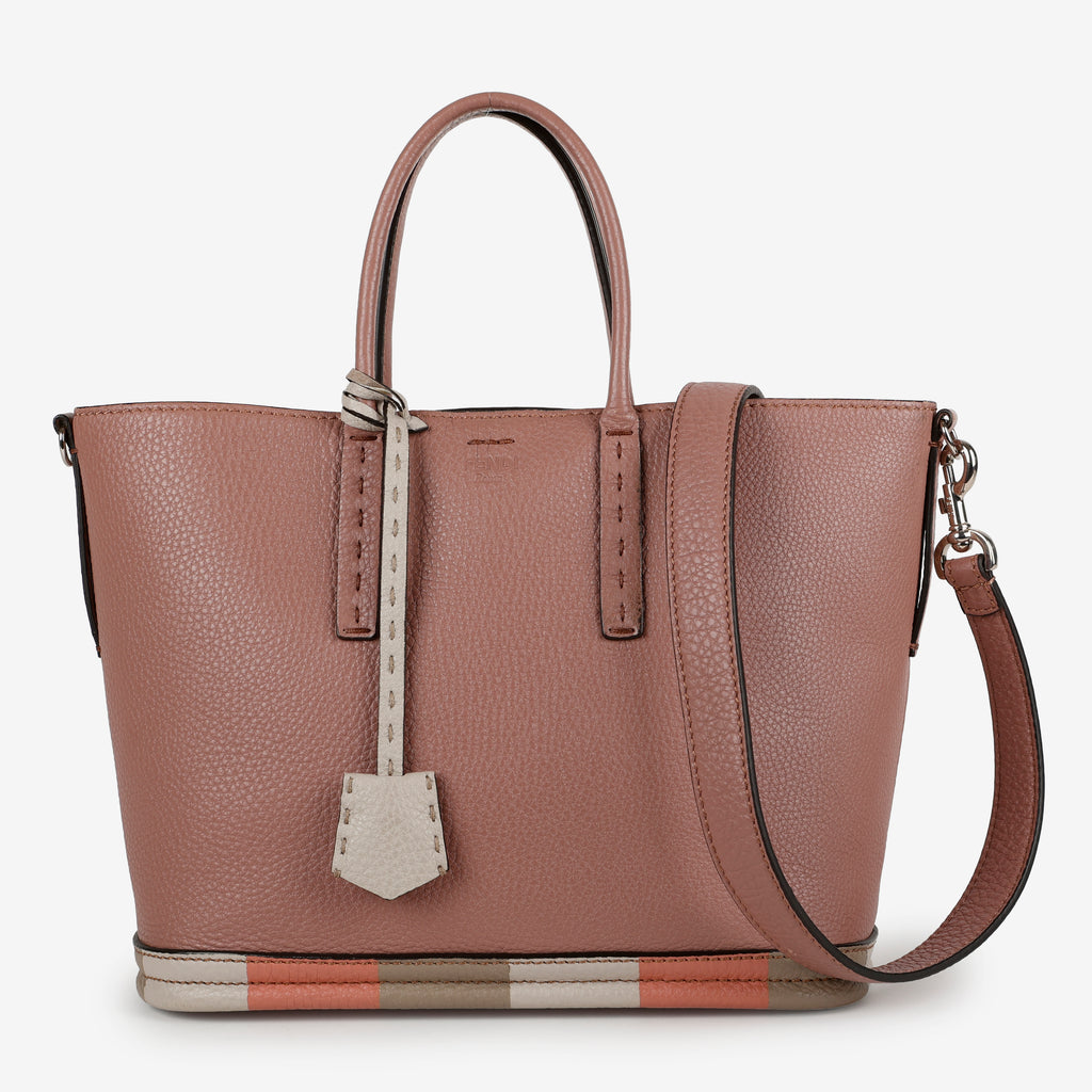 Medium Convertible Tote, Mauve Pink Selleria