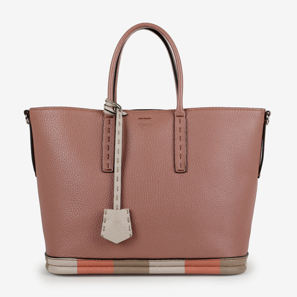 Medium Convertible Tote, Mauve Pink Selleria