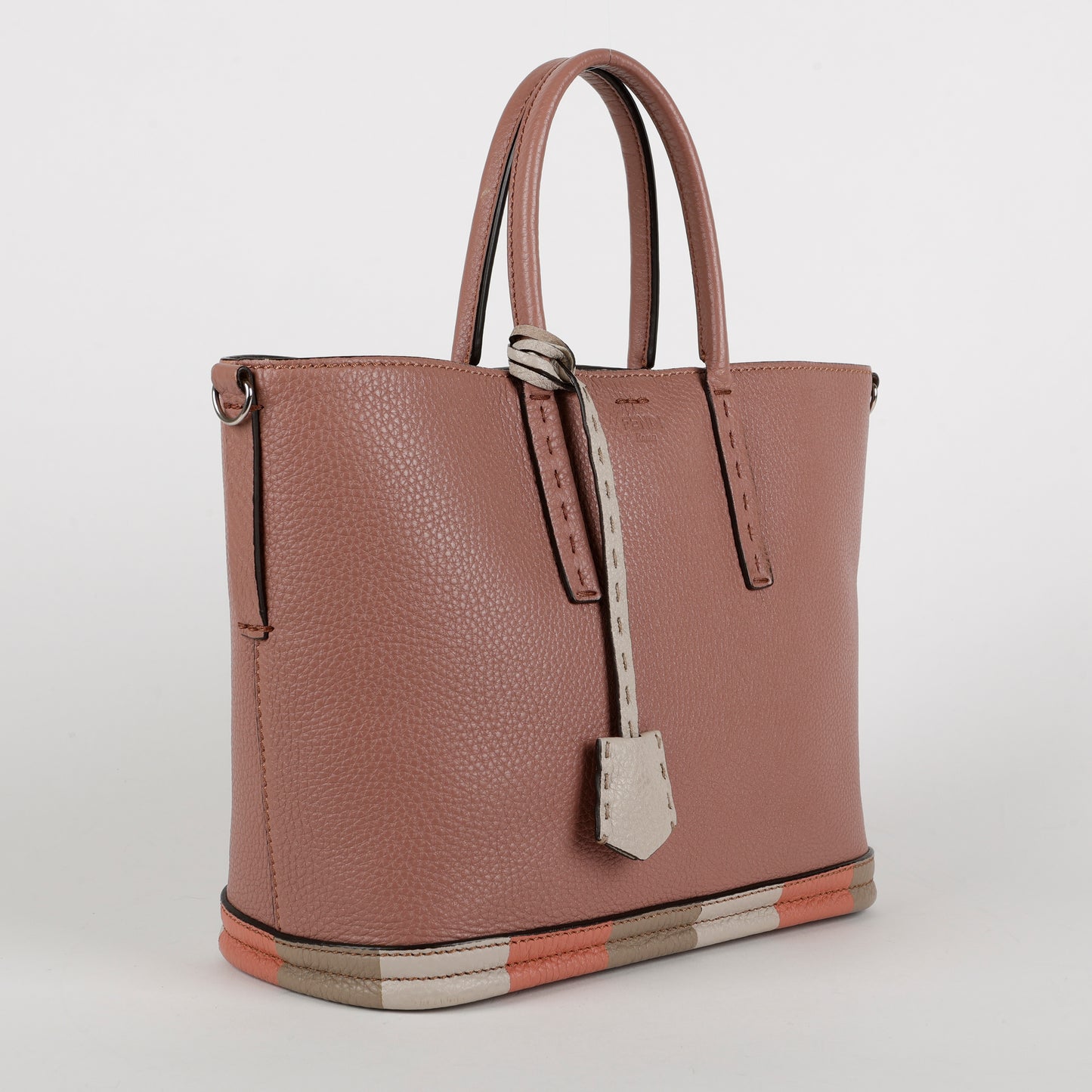 Medium Convertible Tote, Mauve Pink Selleria