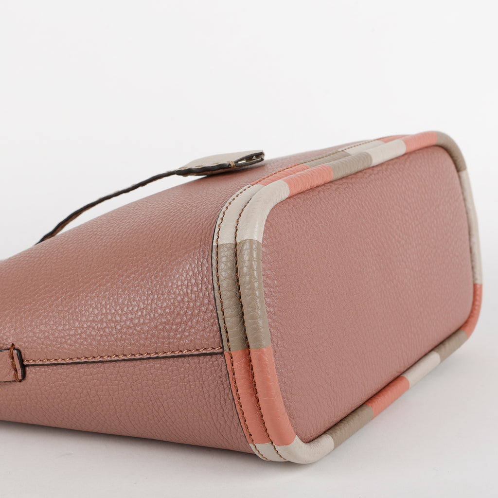 Medium Convertible Tote, Mauve Pink Selleria