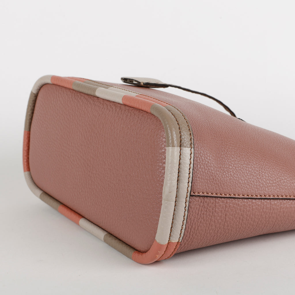 Medium Convertible Tote, Mauve Pink Selleria