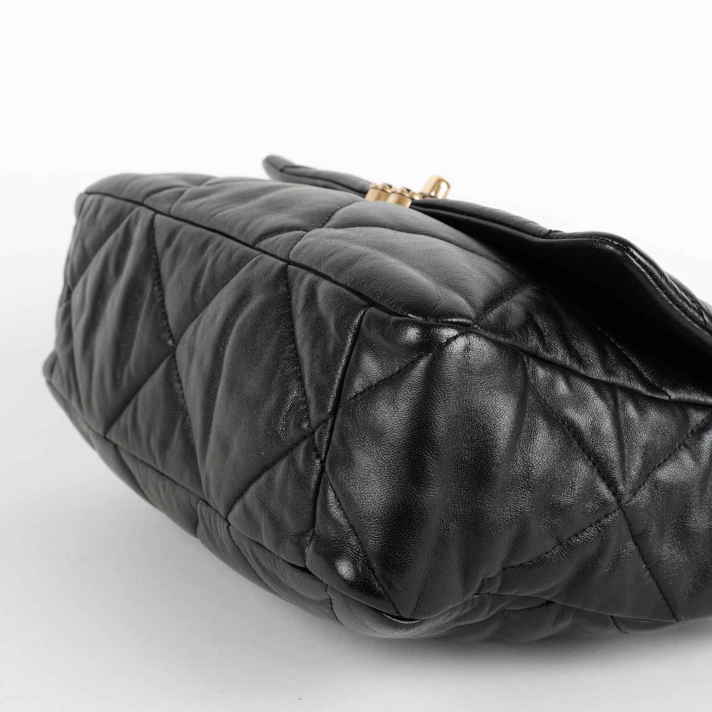 Large 19, Black Lambskin