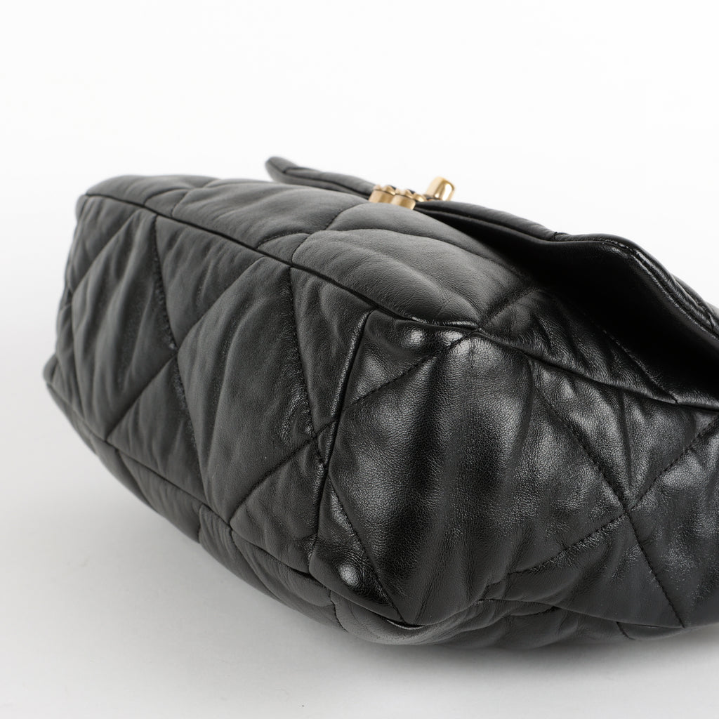 Large 19, Black Lambskin