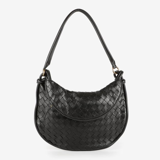 Medium Gemelli Shoulder Bag, Black