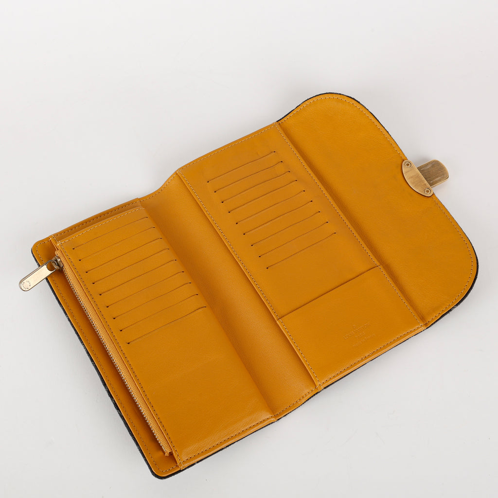 Amelia Wallet, Dark Denim