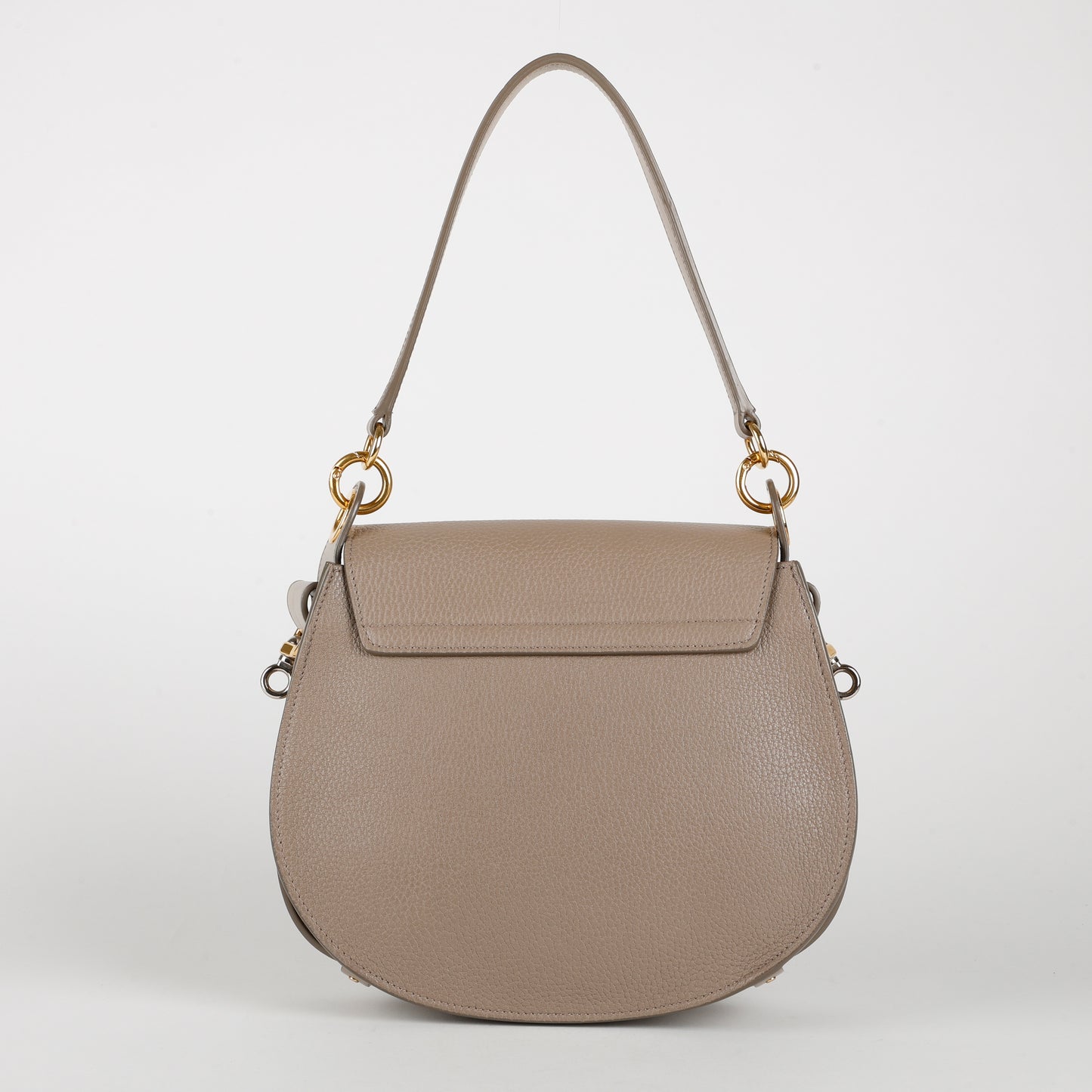 Medium Tess Shoulder Bag, Motty Grey