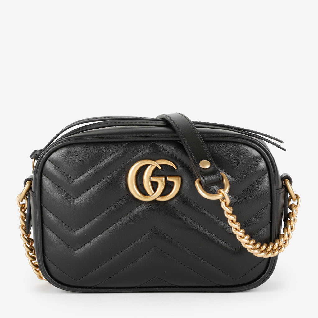 Mini GG Camera Bag, Black GHW