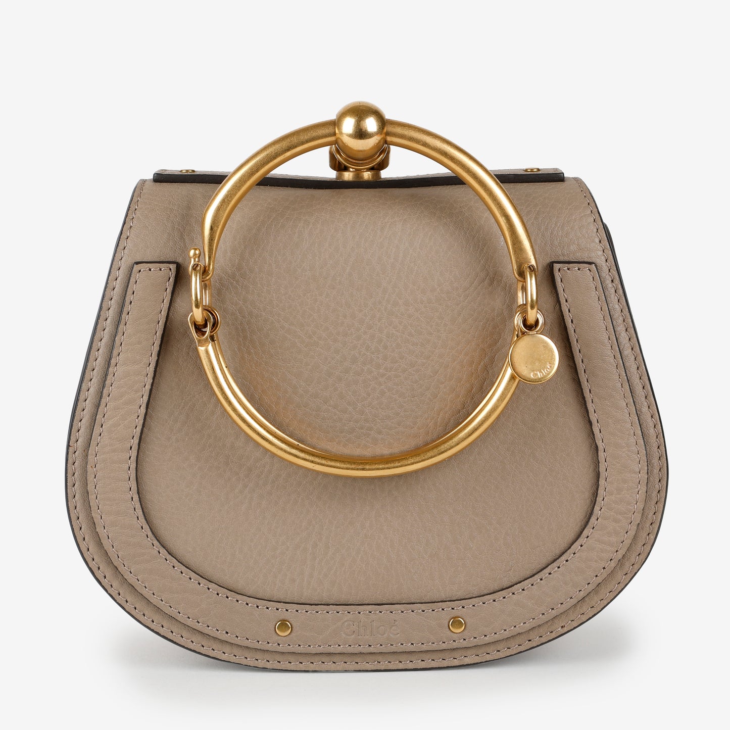 Small Nile Crossbody Bag, Motty Grey