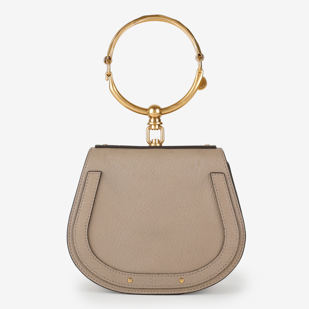Small Nile Crossbody Bag, Motty Grey