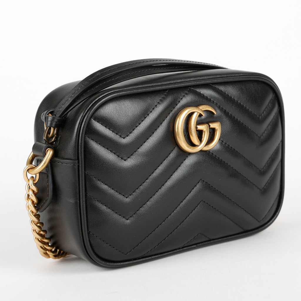 Mini GG Camera Bag, Black GHW