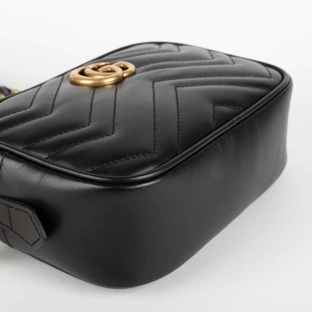 Mini GG Camera Bag, Black GHW