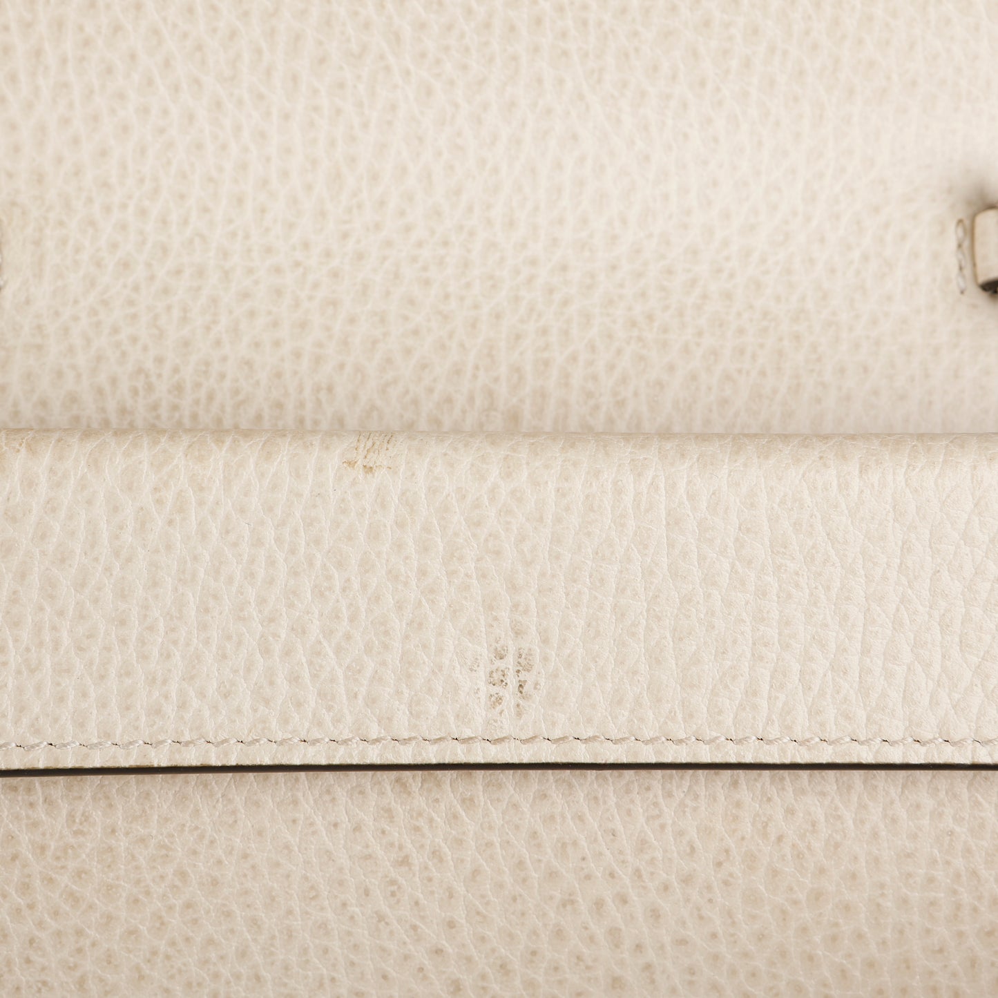 Super Mini Dionysus Wallet on Chain, Cream