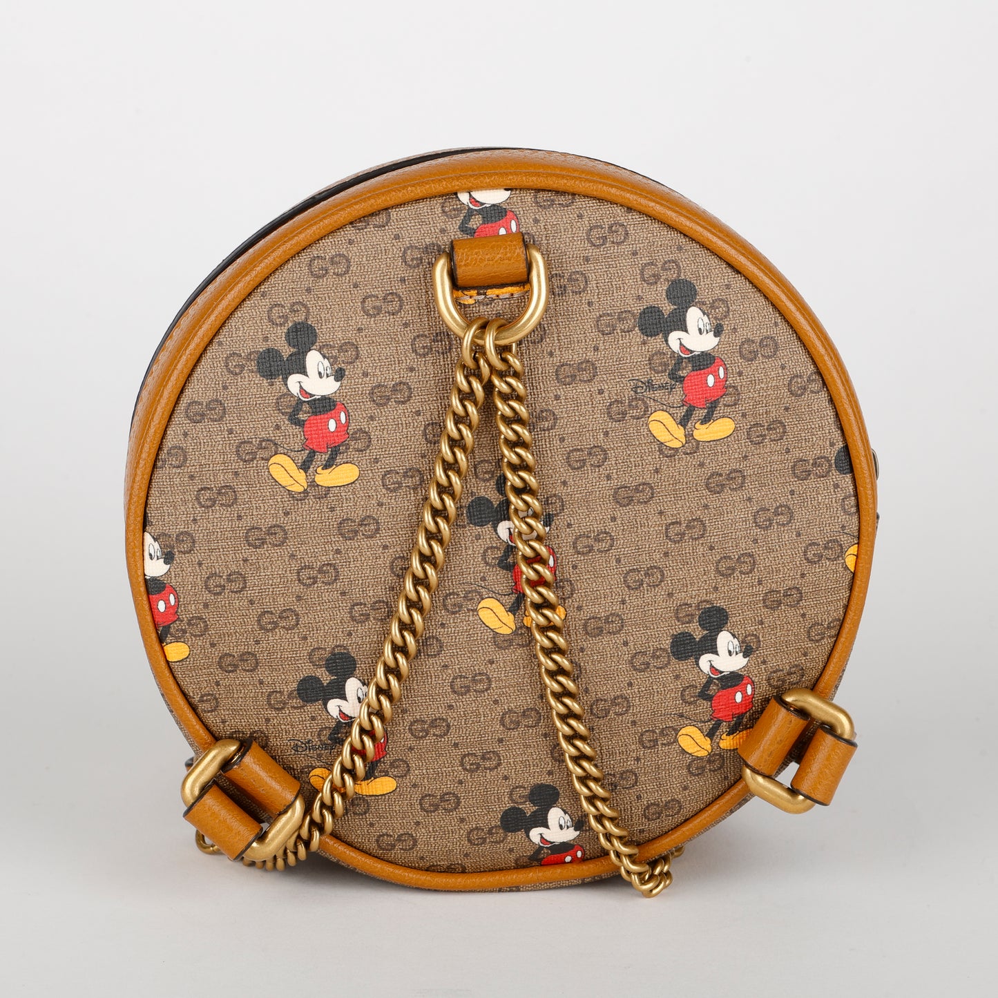 Disney Mini Backpack, Canvas/Brown #1