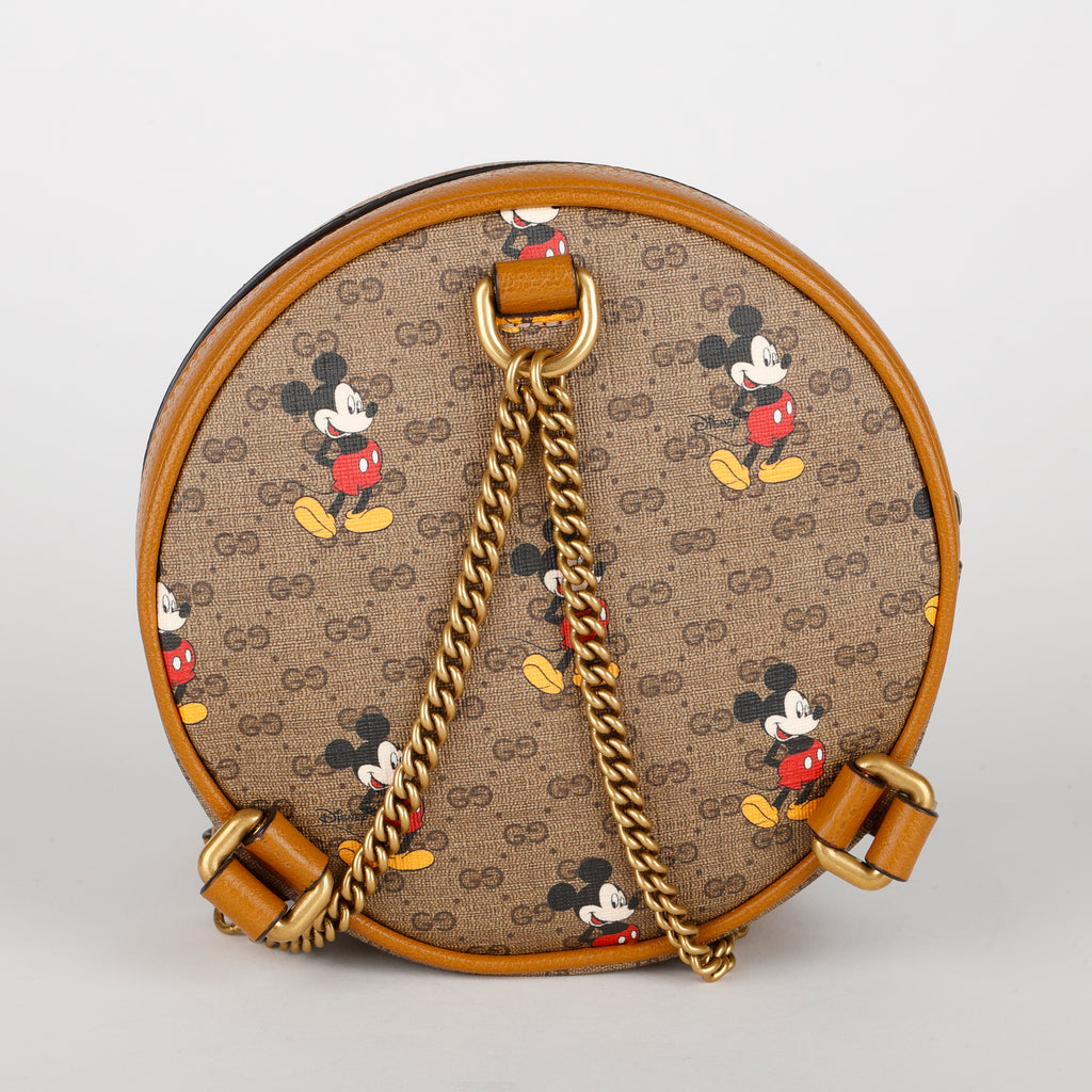 Disney Mini Backpack, Canvas/Brown #1