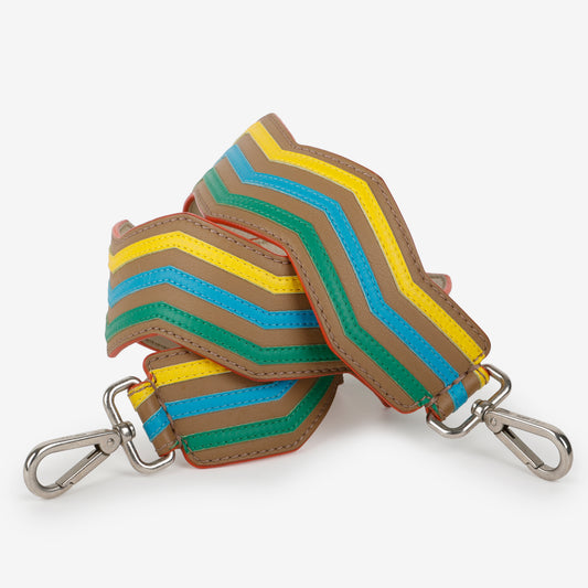 Wavy Strap You Taupe/Multicolor