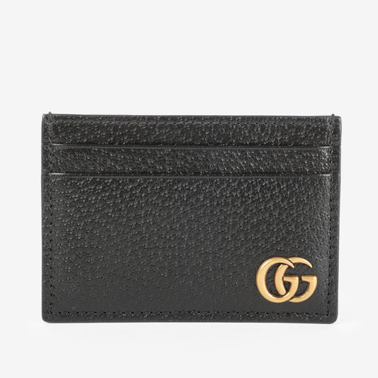 Marmont Money Clip, Black Calfskin