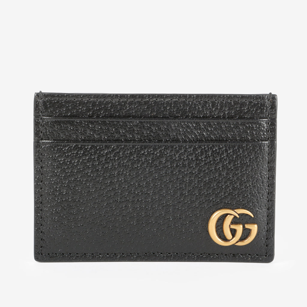 Marmont Money Clip, Black Calfskin
