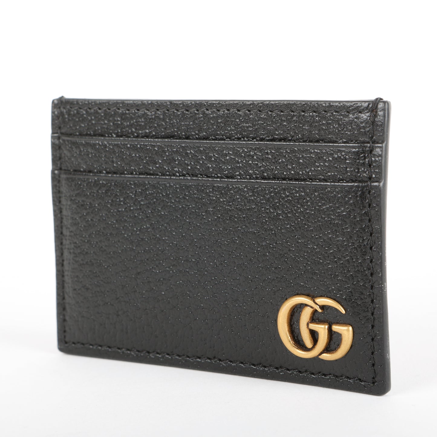Marmont Money Clip, Black Calfskin