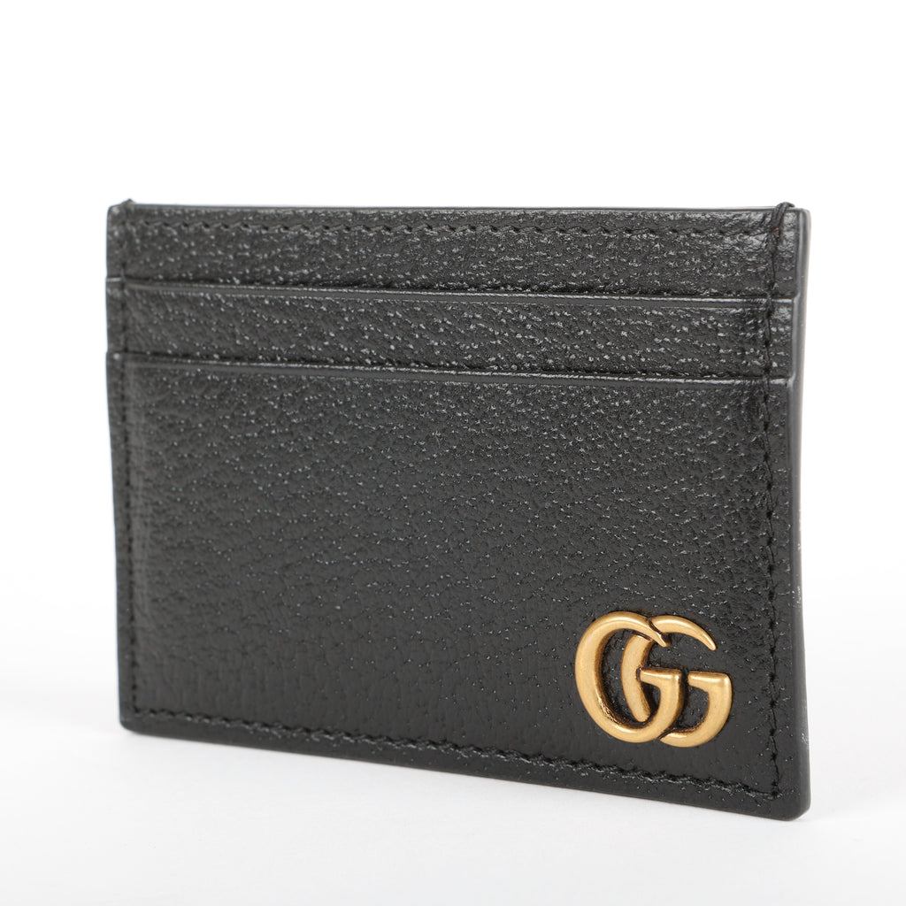 Marmont Money Clip, Black Calfskin