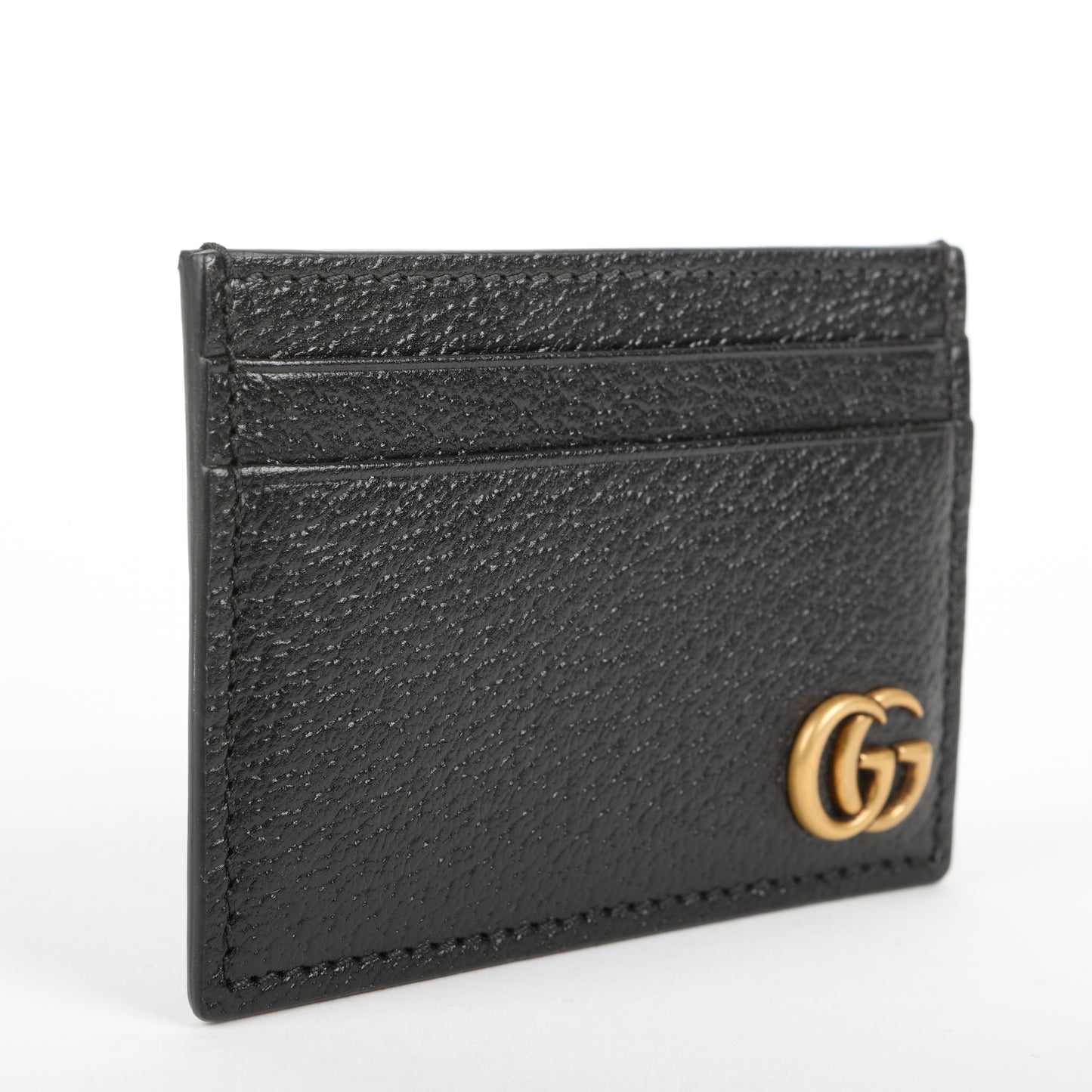 Marmont Money Clip, Black Calfskin
