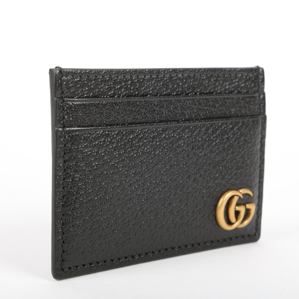 Marmont Money Clip, Black Calfskin