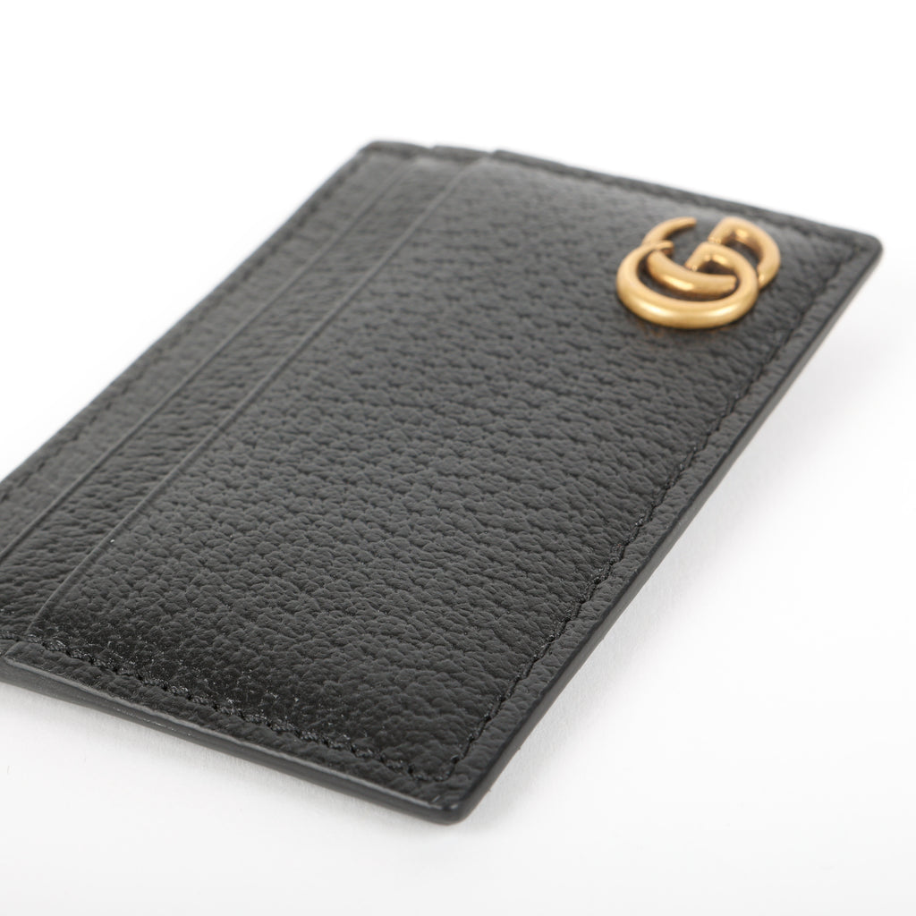 Marmont Money Clip, Black Calfskin