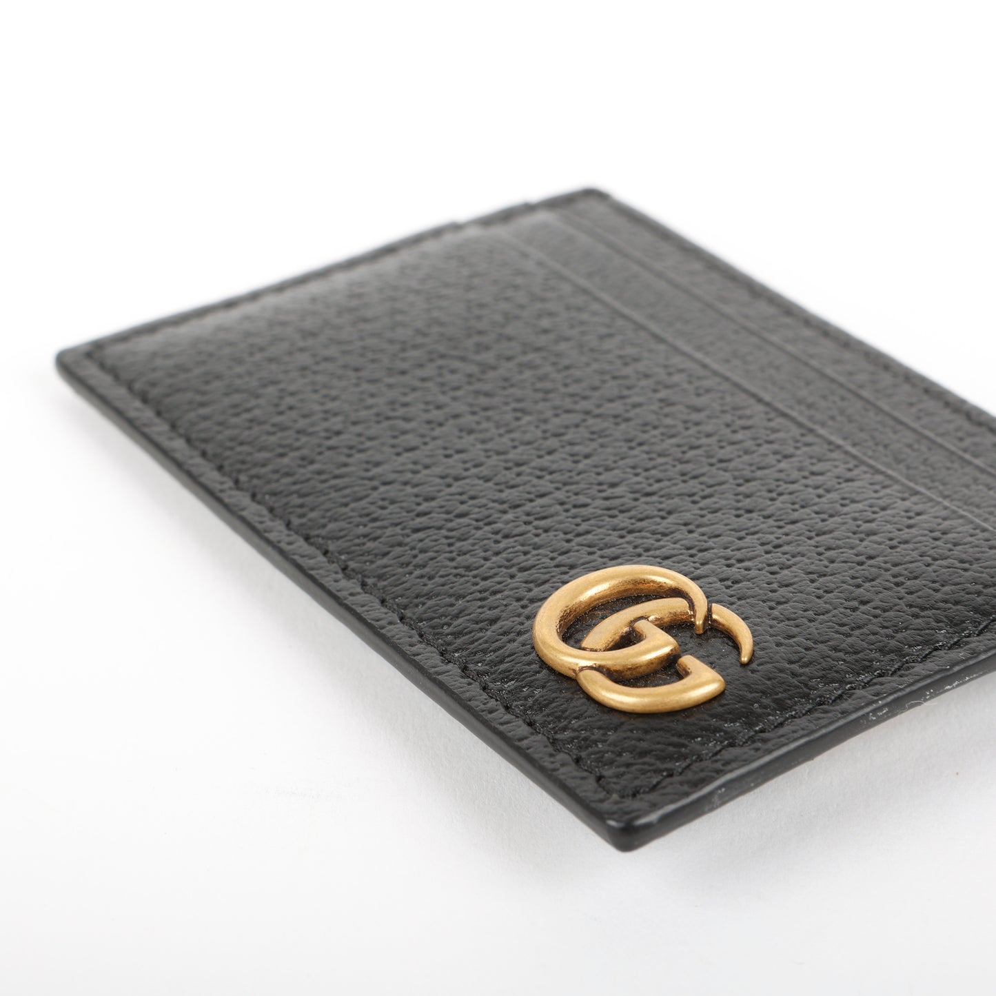 Marmont Money Clip, Black Calfskin