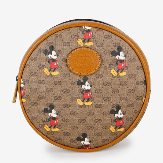 Disney Mini Backpack, Canvas/Brown #1