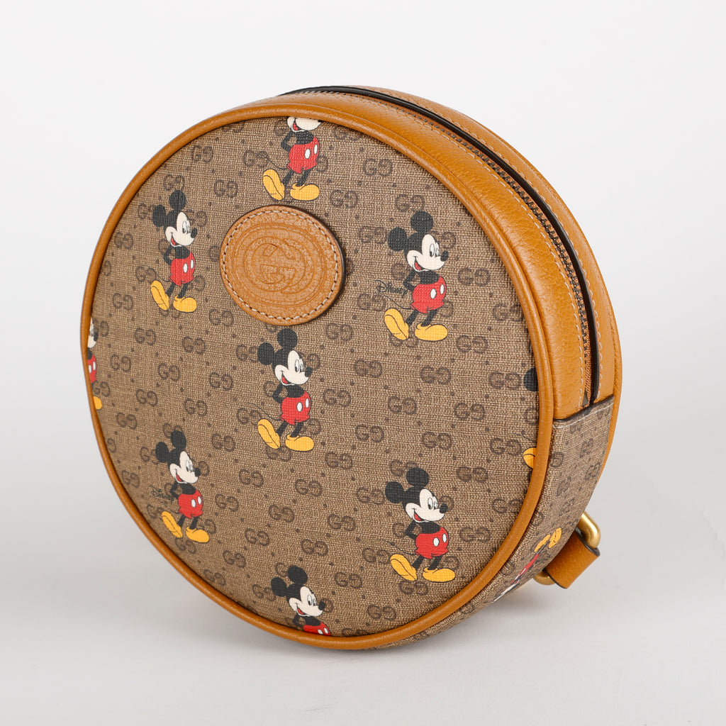 Disney Mini Backpack, Canvas/Brown #1