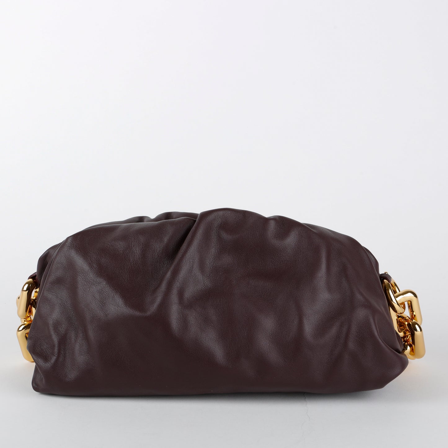 The Pouch Chain, Grape Calfskin