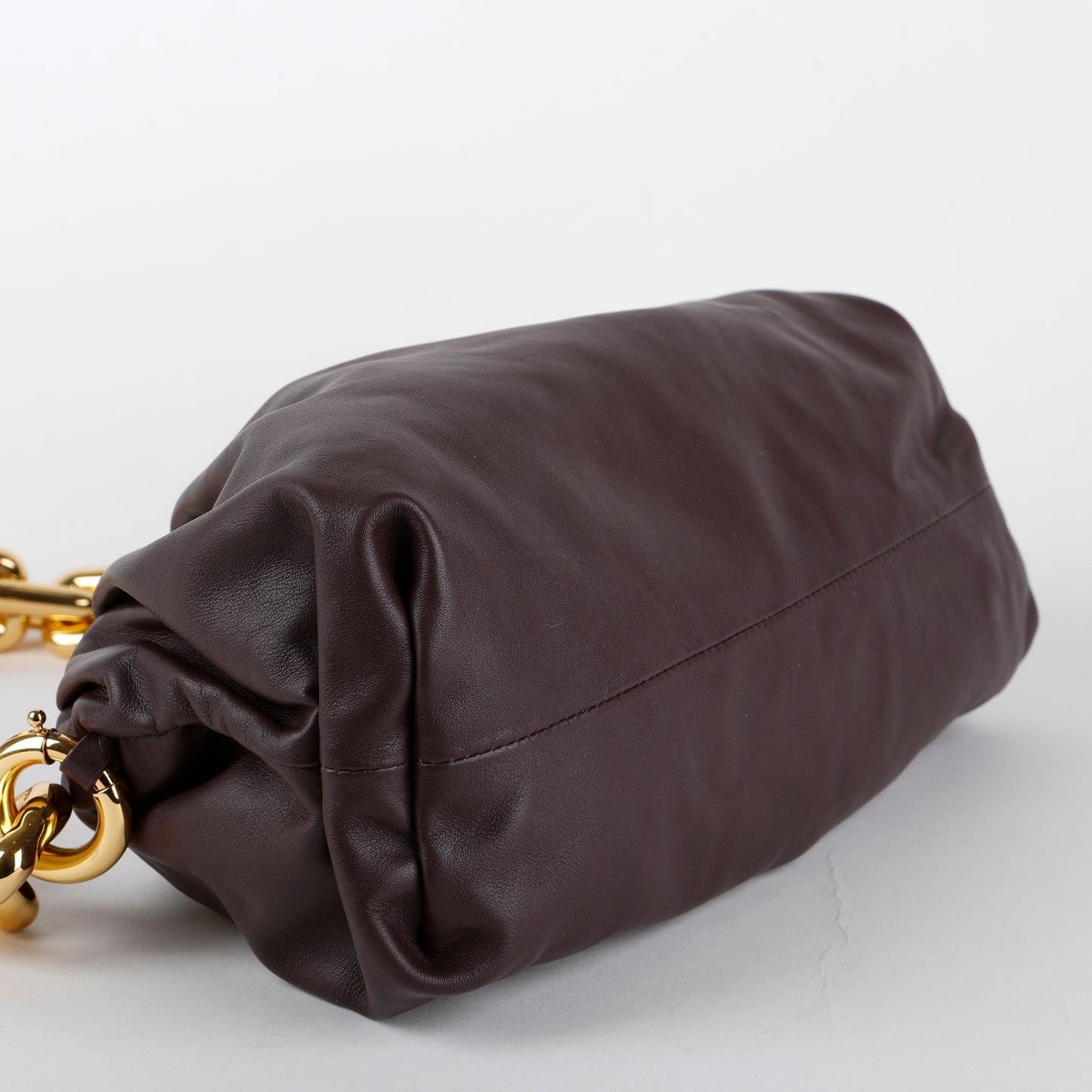 The Pouch Chain, Grape Calfskin