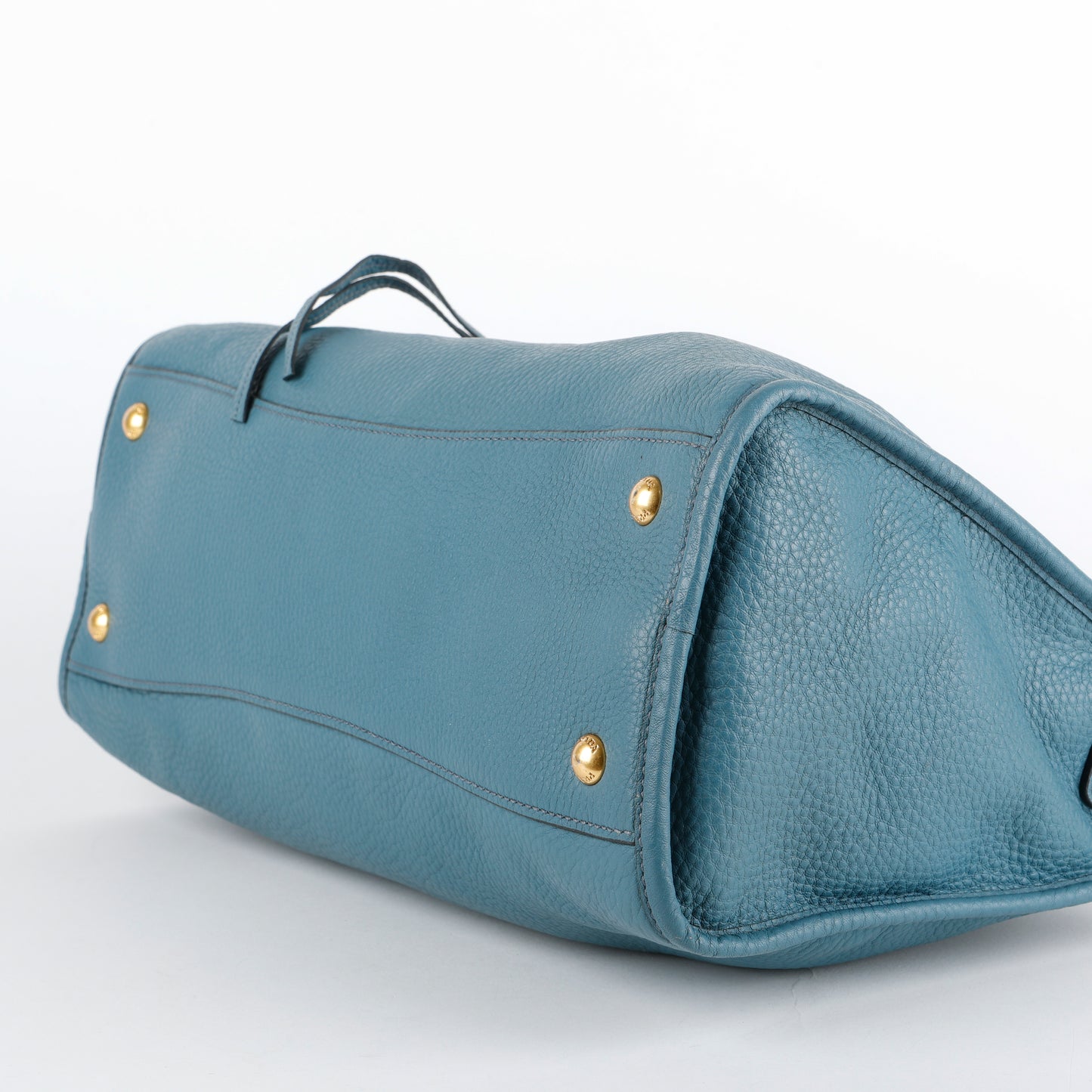 Medium Phenix 2-Way Tote, Blue Calfskin