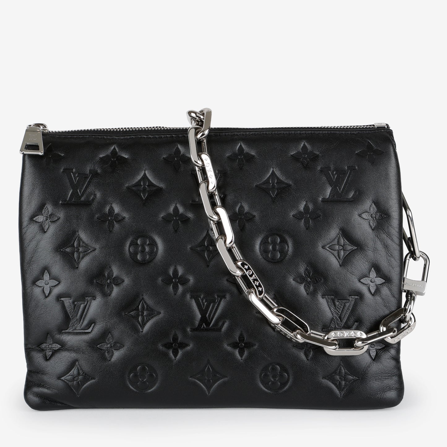 Coussin PM, Black & Silver