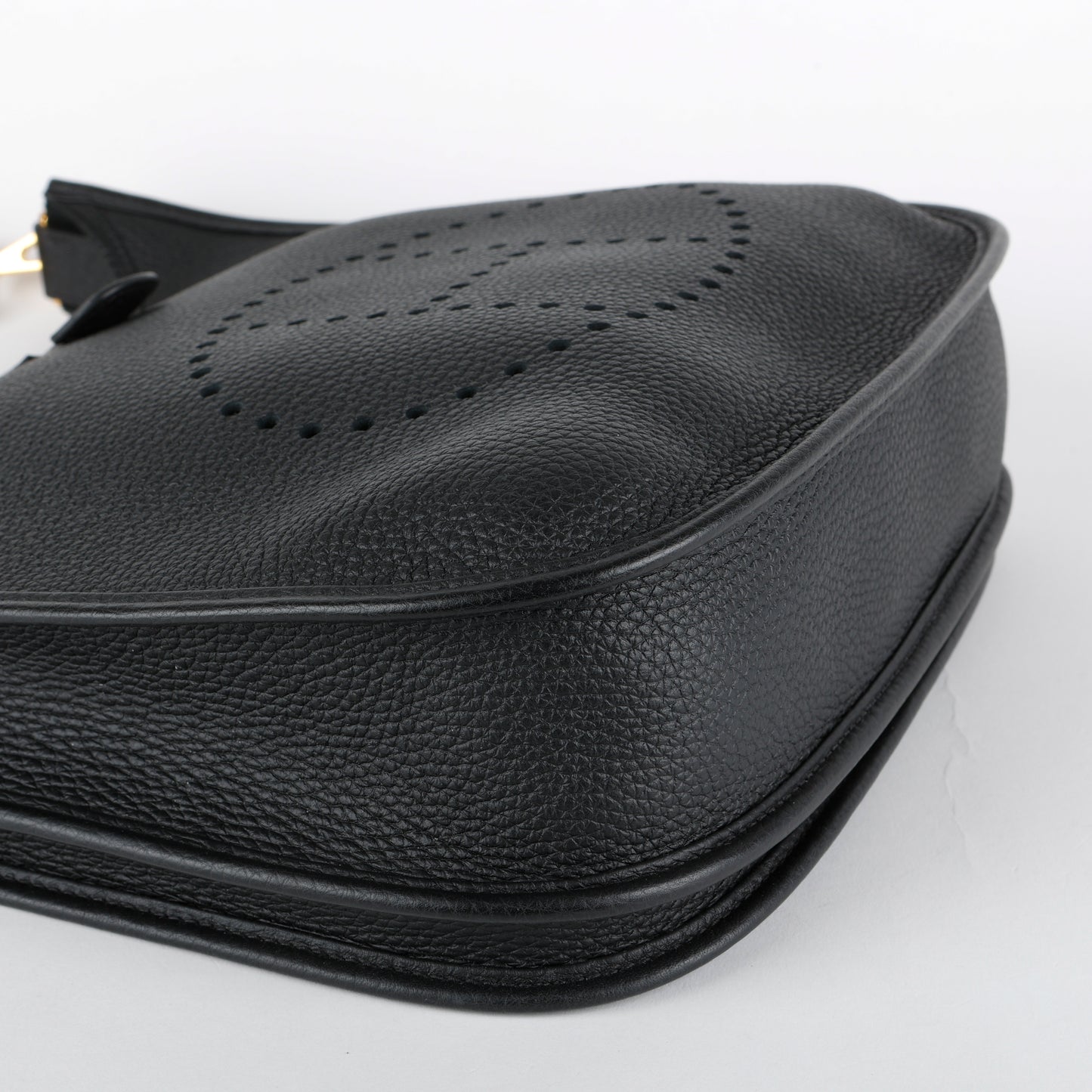 Evelyne PM, Black Clemence Gold Hardware