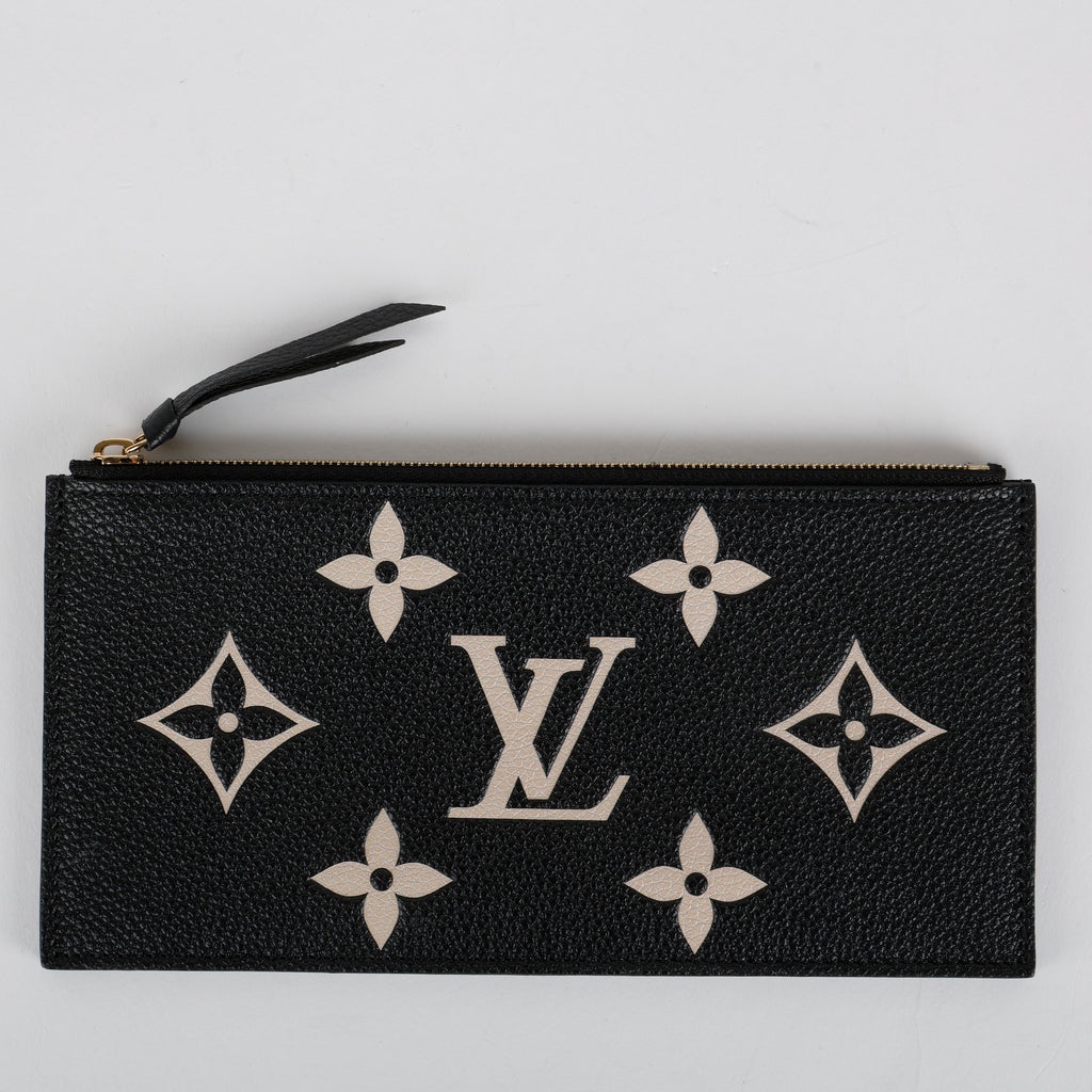 Felicie Pochette, Black Bicolor Empreinte