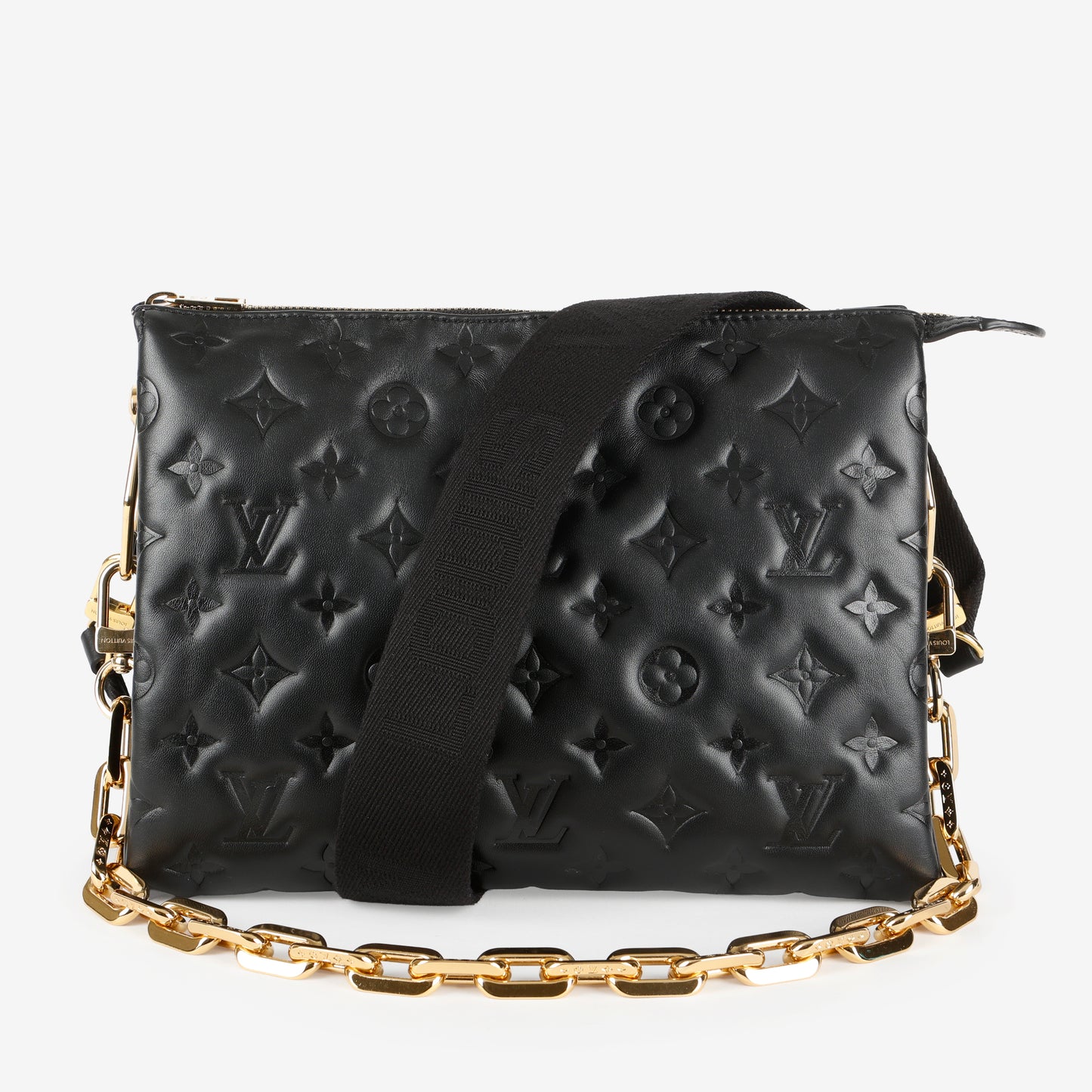 Coussin PM, Black Lambskin GHW (OM)