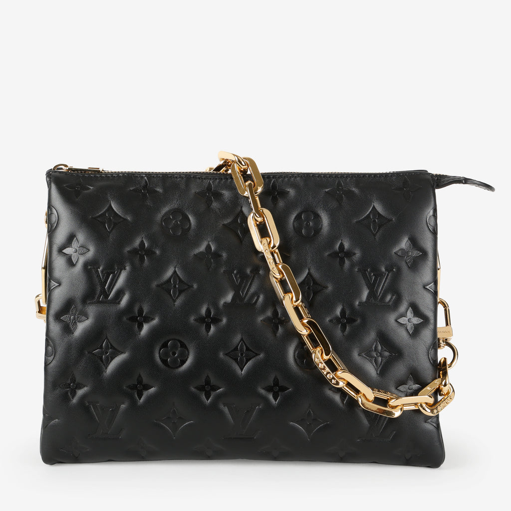 Coussin PM, Black Lambskin GHW (OM)