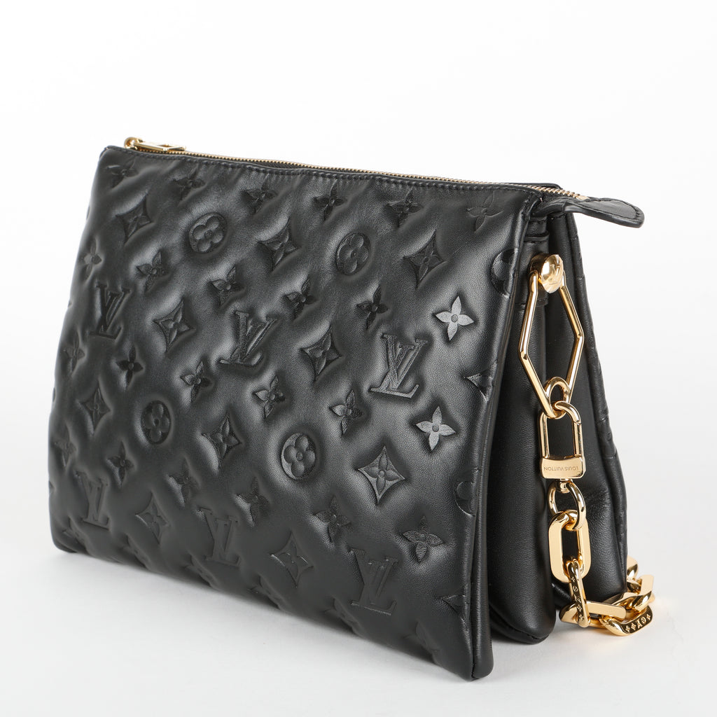 Coussin PM, Black Lambskin GHW (OM)