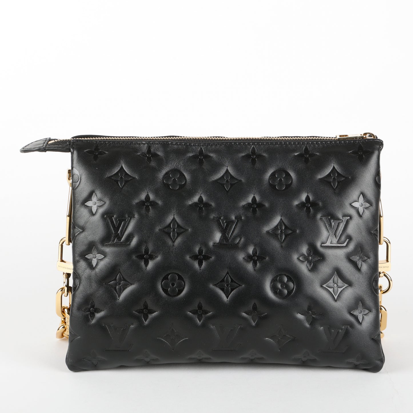 Coussin PM, Black Lambskin GHW (OM)