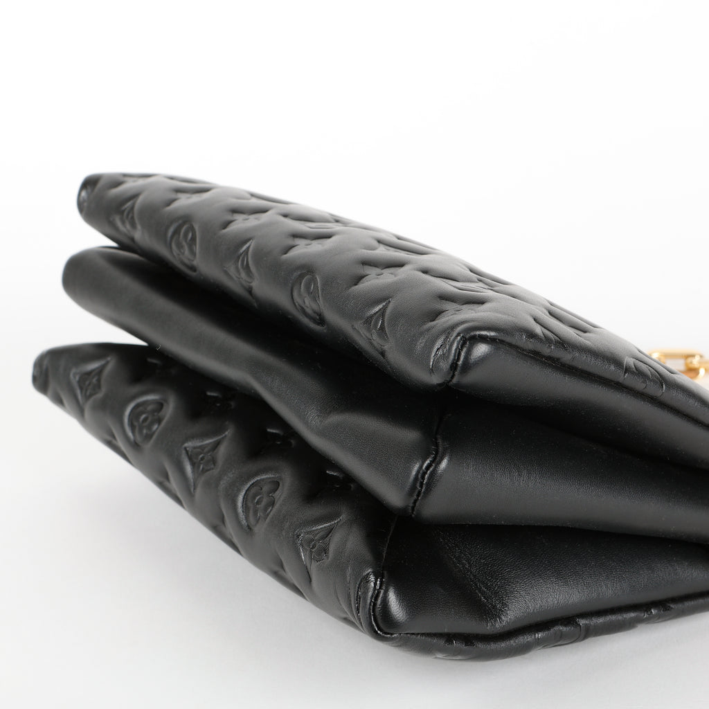 Coussin PM, Black Lambskin GHW (OM)