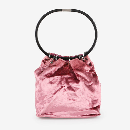 Vintage Velvet Ring Bag, Purple