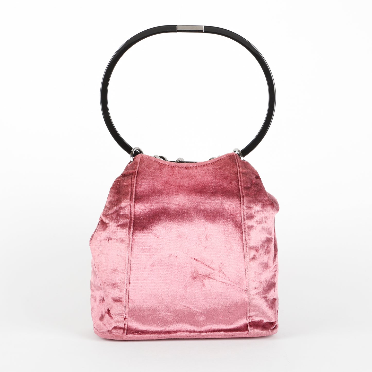 Vintage Velvet Ring Bag, Purple