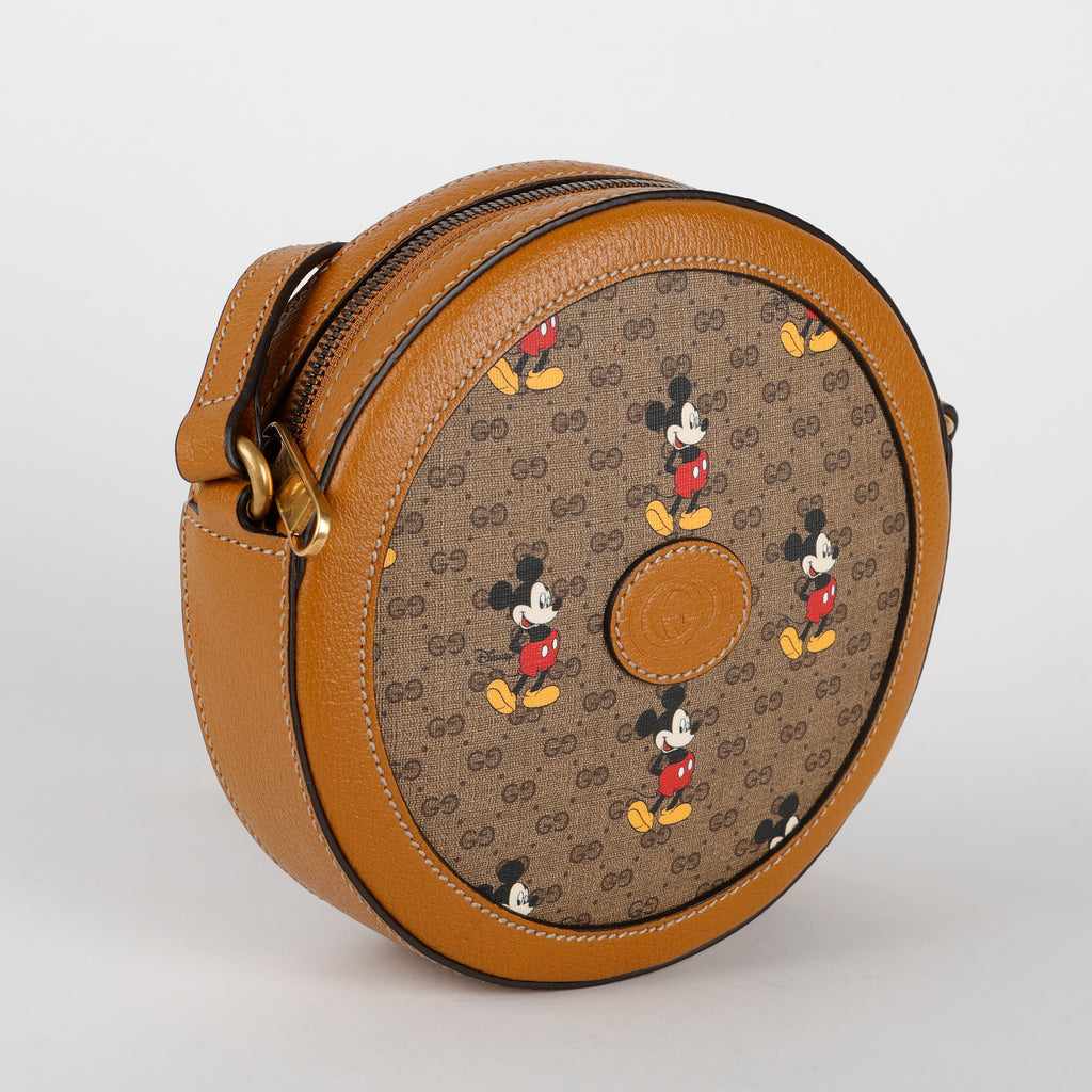 Disney X Mini Ophidia Round Shoulder Bag, Canvas #4